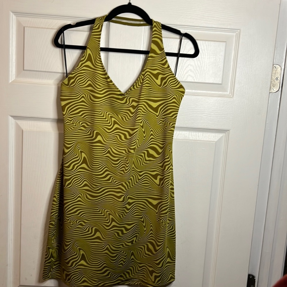 Groovy Green Dress